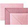Vionara Home Completo Lenzuola in Flanella di Puro Cotone, Anti-pilling, Completo Letto Invernale in Morbido Caldo Cotone, Made in Italy (F140 - Rosa, Singolo)