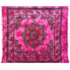 Seamar Copritutto Grande Blue Elephant 80% Cotone 20% Poliestere 210x230cm Copridivano Telo Mare Maxi Batik (Fucsia)