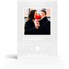 Pixel Artigiani Digitali® Targa PLEXIGLASS Idea Regalo SPOTIFY Code Personalizzata con Nome BRANO Canzone Artista Foto CODICE Compleanno FIDANZATI Matrimonio Anniversario Natale (Scritte Bianche)
