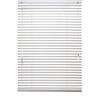Plerile Tende Veneziane in Alluminio Lamelle da 25mm, Tende Orizzontali Su Misura per Finestre Interne Ufficio Bagno Camera da Letto(Bianca)
