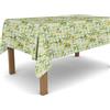 BANZAII TEXTILE INNOVATOR ONLINE Banzaii Tovaglia Plastificata 140x100 cm, Copritavolo Antimacchia in PVC da Esterno e Interno Facile Da Pulire Nella Misura Che Vuoi - Capri Verde