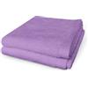 BANZAII TEXTILE INNOVATOR ONLINE Banzaii 2 Salviette in Morbida Spugna 60 x 40 cm, 100% Cotone di Alta Qualità, Trattamento Super Assorbenza - Lilla
