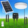 Aigostar Aigostor Plafoniera LED Solare 70W con Sensore di Movimento e Scatola di Accumulo di Energia, Telecomando, IP65 Impermeabile, Regolabile 6500K, Cavo 8M, Esterno e Interni