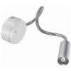Fafeicy Lampada da Letto a LED, Lampada da Lettura a Collo di Cigno Regolabile con Interruttore OFF/ON, Senza Abbagliamento o Sfarfallio, Installazione a Parete/testiera (Bianco caldo