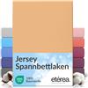 etérea Himmlische Qualität etérea Jersey lenzuolo con angoli 200x220-200x220cm Sabbia Epaisseur 15-25 cm - 100% Cotone - Oekotex materasso Letto copripiumino - lenzuola 200x220cm - 200x220cm Beige