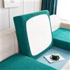 VEAI Coprisedile per Divano 3/4/2/1 Posti con Penisola Copri Divano Elastico Federa per Cuscino per Divano del Sedile Velluto Copridivano Protezione del Cuscino Sedile ( Color : #20 , Size : 2 seats - X (9