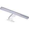 ONLI - Applique per Specchio con LED Integrato, 4.5 W, Cromo, 30 x 11 x h 4 cm