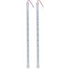 jojofuny Striscia LED Rigida 50cm 36 LED Tipo Smd 5630 Guscio in Alluminio Colore Bianco per Hotel e Centri Commerciali 2 Pezzi