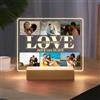 SosnSusn Lampada Personalizzata con Foto - Regali Personalizzati San Valentino per Lei Lui, Idee Regalo Fidanzato Fidanzata Compleanno Natale Anniversario - Amore infinito [Classe di efficienza energetica A]