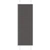 vidaXL Tenda Plissettata Nera 50x150 cm Larghezza Tessuto 49,4 cm, Tenda per Finestra Plissettata, Tenda Plissettata, Tenda a Fisarmonica