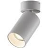 Arcchio Faretto Da Parete Interno, Soffitto Ruotabile Di 350° E 90° Spot Orientabile Moderno Lampada Lampadario Led 1x Gu10 Senza Lampadina Bianco