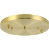 DESHOME Lampada a baldacchino, Ø 20 cm, 2 fori, lampada a baldacchino, in metallo, opaca, copertura per 2 lampade, copertura per cavi da soffitto, per lampada a sospensione