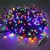 UISEBRT Catena Luminosa esterno interno 50m - Decorazione per Halloween, Natale, Pasqua, Matrimonio, Festa, con 8 modalità di luce, impermeabile IP44 (50m 500LED, Multicolore)