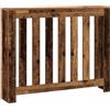 vidaXL Copertura Termosifone Legno Antico 104x20x82 Legno Multistrato