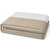 VKZ Trapuntino Una Piazza e Mezza Leggero, Piumino Estivo per Letto Una Piazza e Mezza, Trapunta Leggera Primaverile ed Estiva, Coperta Trapuntata,Beige/panna