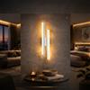 Arcadia Applique da Parete Interno LED 48 cm 16W 2000 Lumen 4500K Luce Naturale - Lampada da Muro Moderna per Soggiorno, Bagno, Cucina, Camera da Letto e Corridoio - Modello Europa (Bianco - 1 Unità)