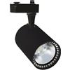 LEDKIA LIGHTING Faretto LED Binario Monofase 40W Bron Nero 4000K Bianco Naturale