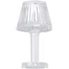Gsycle Lampada In Cristallo, Lampada Da Tavolo In Cristallo Diamante Lampada Da Tavolo Piccola Lampada D'ambiente In Cristallo Acrilico Con Lampada In Cristallo Led (Luce Bianca Calda)