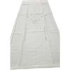 Corredocasa Coppia Tendine in Misto Lino con Ricamo ad Intaglio Elegante Raffinate per Casa, Soggiorno per un'Atmosfera Accogliente Made in Italy Unico e Decorativo(Panna Ricamo Beige, 60x150 cm)