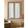 mauro Coppia Tendine per Finestra e Porta a Vetro Larghezza 60-90 cm-Tende su Misura-art.tebe (U - grigio 90x240)