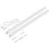 Parlat Apparecchi sottopensile a LED Rigel, 87,3 cm ciascuno, con interruttore, 1118lm ciascuno, bianco, set di 2