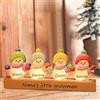 ASD Jewerly Luce notturna del pupazzo di neve di Nana, lampada personalizzata della decorazione del pupazzo di neve di Natale, regalo di festa di Natale per la nonna della madre Nana