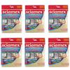 Fatigati Sciamex Panno Camoscio Superassorbente, 6 panni 33x38cm, Assorbe, Pulisce, Sgrassa, Lucida