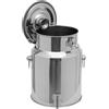 Generic Pentola in Acciaio Inossidabile con Rubinetto 201,contenitori Bidone in Acciaio Inox per Olio Contenitore per Olio con Rubinetto Caraffa per Il Trasporto di Latte TW,Capacity-9L