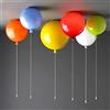 DUNMW Plafoniera a palloncino creativo Plafoniera a palloncino colorato Lampadario per camera dei bambini Decorazione Plafoniera per camera da letto, Corridoio scuola materna, Interruttore a fune