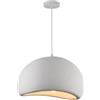 GASIASHOP SRL UNIVERSO B16-B LAMPADARIO A SOSPENSIONE EFFETTO PIETRA ATTACCO E27 DIAMETRO 40CM - 50CM - 60CM (Ø 50cm)