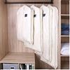 DOUZIO Custodia Porta Abiti, Copriabiti Antipolvere Borse Porta Abiti Da Armadio Borse E Copri Abiti in Cotone Traspirante Custodia Vestiti Coperture Protettive(Size:110×58cm,Color:Bianco largo)