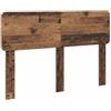 vidaXL Hoofdbord Oud Hout Bewerkt hout