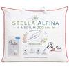 Tex family Piumino Tex Tirol Stella Alpina Medium 200 gsm - 100% Piumino d'Oca, Leggero Primaverile Estivo, Trapuntato a Cassettoni, Cotone Bianco, Indice Calore 3 - Singolo 1 Piazza CM. 155X200