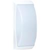 VR VETRINEINRETE Vetrineinrete® Applique a parete per esterno lampada da muro per balconi terrazzo plafoniera attacco E27 bianco IP54
