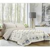 BANZAII TEXTILE INNOVATOR ONLINE Banzaii trapunta invernale, piumone in tessuto di calda flanella, manopesca - Imbottitura 350 gr/mq termoisolante per inverni rigidi - Made in Italy, Matrimoniale 260x260 cm Orsetti Blu