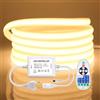 KISUFU 220V Neon Striscia LED, 23 chiave IR luci corda dimmerabile, 288LEDs/M Neon COB LED Strip Light, 750W Flex impermeabile segno al neon per interni camera da letto TV retroilluminazione