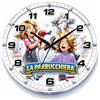 Regalami.shop Orologio da Parete 25 cm con Mestieri Divertenti, parrucchiera- Idea Regalo Originale e Simpatica - Finitura di Alta Qualità - Confezione Elegante Scatola Regalo (cm 35 parrucchiera)