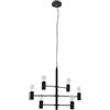 Lucande Lampada a sospensione dimmerabile (Moderno) colore Nero, in Metallo ad es. Soggiorno & Sala da pranzo lampada soffitto plafoniera illuminazione