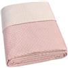 emmevi Trapuntino Copriletto Double Face Tinta Unita Mezza Stagione Coperta Trapunta Leggera 2 Piazze Rosa