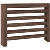 vidaXL Copertura Termosifone Rovere Marrone 104x20x82cm in Multistrato