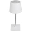 Generico Lampada da Tavolo Senza Fili, Dimmerabile Lampada da Scrivania Ricaricabile con Controllo Touch, 2400mAh, Ideale per Ufficio, ristorante, Studio e...