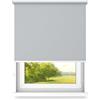 time4blinds Tende a rullo Tende oscuranti Tende a rullo libere senza cassonetto Montaggio a parete o a soffitto Protezione UV Proprietà termiche 140x300 cm Grigio chiaro di luna - destro