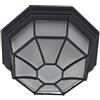 Lindby Plafoniera dimmerabile (Moderno) colore Nero, in Alluminio plafoniera compatta lampada