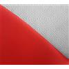 Russo Tessuti Mollettone Tovaglia Panno Rosso Verde Gommato Tavolo da Gioco Double Face-Rosso-140x240