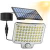 Generico Luci Da Parete Esterno Impermeabili | Lampada Da Parete Con Sensore Di Movimento Ad Energia Solare,Illuminazione Esterna Luminosa Per Giardino, Sentiero E Con Decorazioni