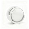 Area illumina Applique LED da Parete 3CCT 15W, Interno/Esterno, Nero,Bianco e Corten, Selettore Temperatura Colore 3000K/4000K/6500K, IP65 Impermeabile, Alta Efficienza 1500lm (Bianco, Rotondo)