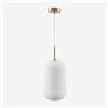 SKLUM Lampada da soffitto Bruner in metallo e vetro -