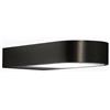 TAO LUCE BRIDGE Singleside, Faretto LED da Parete Esterno, Finitura Antracite, Design Minimalista Orizzontale, 6W, 600 Lumen, IP66, 4000 K, Altezza 3 cm