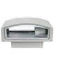 VR VETRINEINRETE Vetrineinrete® Applique a parete per esterno ip44 lampada da muro e27 max 60 watt lampioncino per giardino e terrazzo ES29-G grigio F63