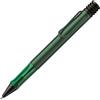 Lamy AL-star pine - Penna a sfera con impugnatura trasparente ed ergonomica e larghezza di tratto M - corpo in alluminio leggero - ricambio di grande capacità M 16 in nero incluso
